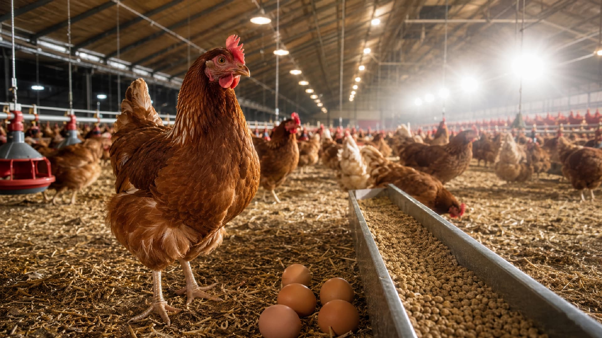 Más luz no siempre significa más huevos: El equilibrio lumínico en ponedoras